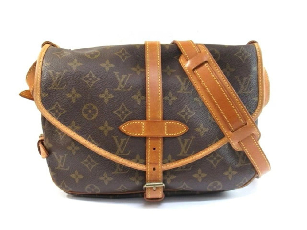 LOUIS VUITTON Bag Saumur Shoulder Monogram